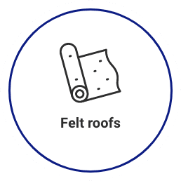 Felt roofs