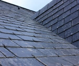 slate roofs